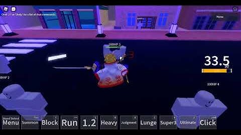 [N The Jojo Jojo Game] Anubis 1 shot combo.