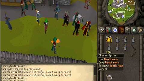 Scamming in a RS Private Server