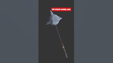 flail weapon 3D model in android #shorts #shortvideo