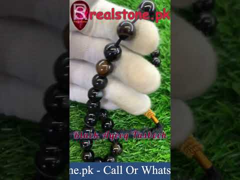 Black Aqeeq Tasbeeh