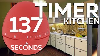 137 seconds Cooking timer | 2min 17sec Egg TIMER