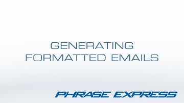 How to automatically generate an email with text formatting, pictures and attachment