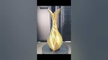 BAMBU LAB H2D 3D Printer Soratte Vase from CGTrader Silk PLA