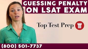 Guessing penalty on LSAT exam - TopTestPrep.com