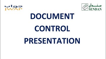 DOCUMENT CONTROL PRESENTATION