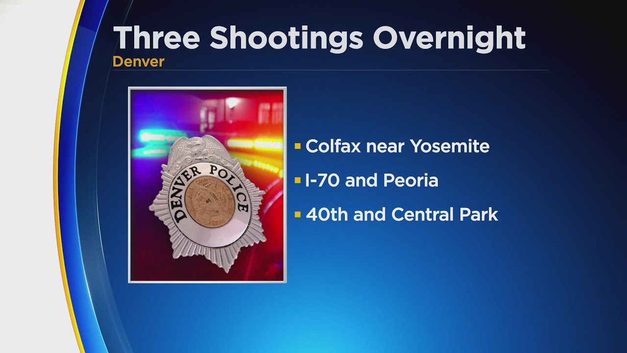 One Dead After Shooting Along East Colfax Avenue In Denver Early ...
