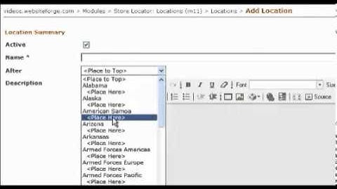 Store Locator Locations - Websiteforge Ecommerce Website