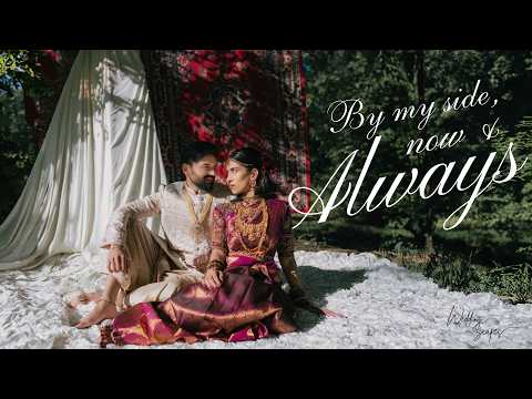 Dr Manasa & Vinay Reddy | BY MY SIDE, NOW & ALWAYS | MICHIGAN WEDDING FILM | 4K | WEDDINGSCAPES