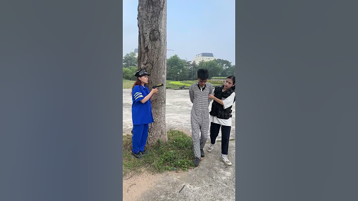 Chú Rể Tội Phạm Và Cô Dâu Cảnh Sát  - Trend Thương Ly Biệt  - Fake gun #shorts
