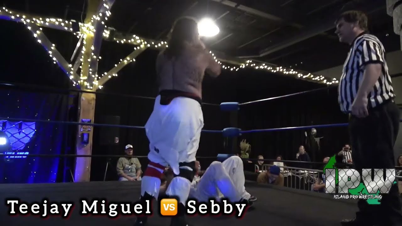 TeeJay Miguel vs Sebby | IPW Pop Up: Terror In The Taproom | Halloween Street Fighter Match | 