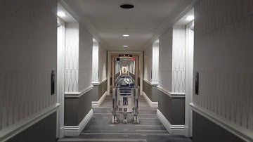 R2D2 Element 3D and Camera Tracking Test. Shot on DJI Osmo Pocket.