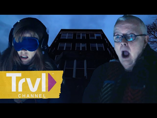 Amy u0026 Adam See an Apparition at Waverly Hills Sanatorium | Kindred Spirits | Travel Channel class=