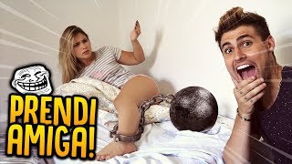 PRENDI MINHA AMIGA ENQUANTO ELA DORMIA - TROLLANDO MINHA AMIGA [ REZENDE EVIL ]