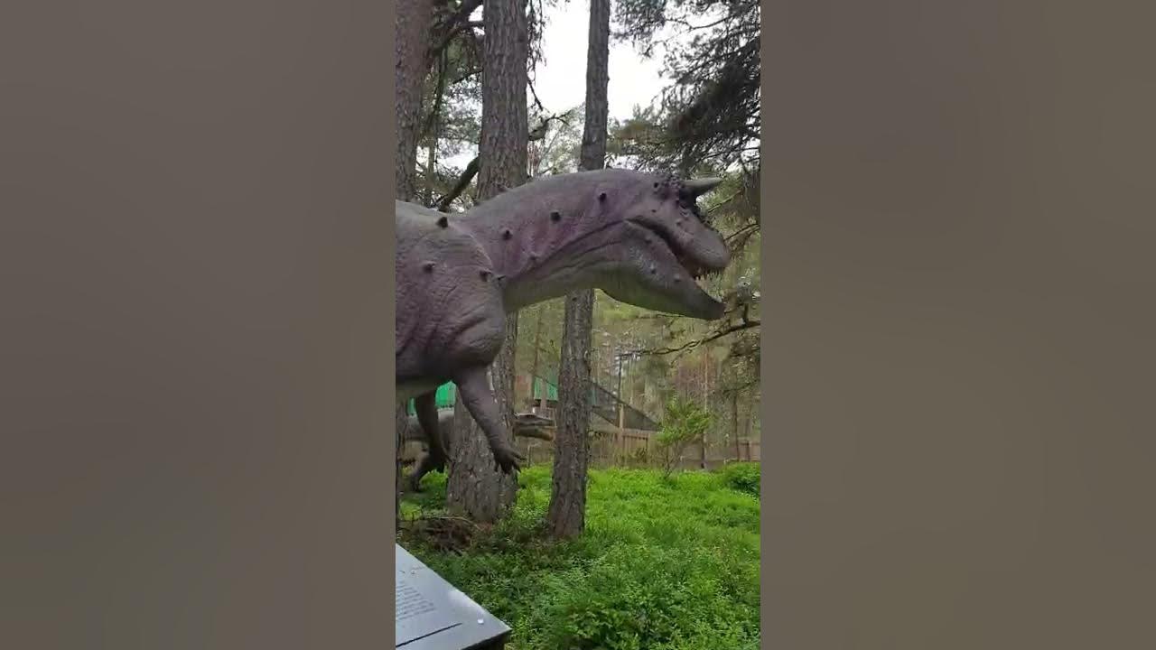 dinosaurs at the landmark center in aviemore YouTube