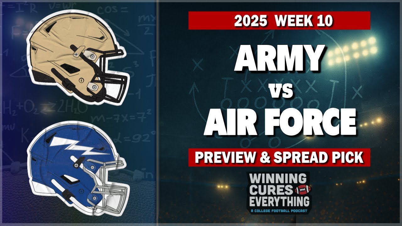 Army vs Air Force Prediction Against the Spread 2025 College Football ...