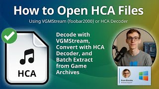 HCA File Extension: CRI Middleware High Compression Audio Decoding