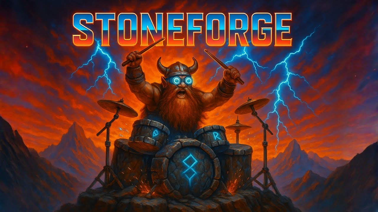 Music to Break the Stone | Epic Heavy Metal & Synthwave Journey