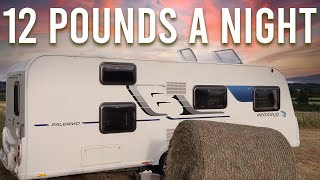 Solo caravanning with no electric