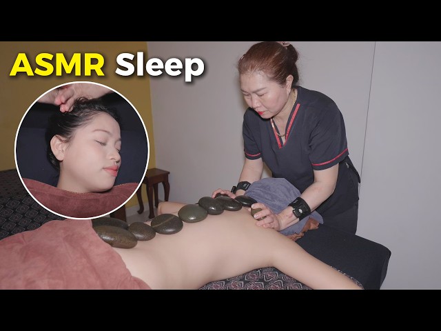 ASMR: Master Therapist Full Body Hot Stone Massage in Da Nang 🇻🇳