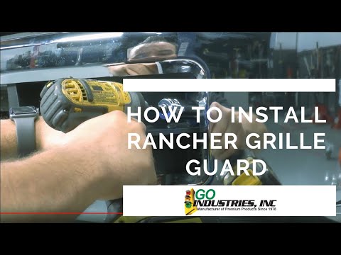 how-to-install-go-industries-rancher-grille-guard-on-a-2017-ford-f-250-super-duty