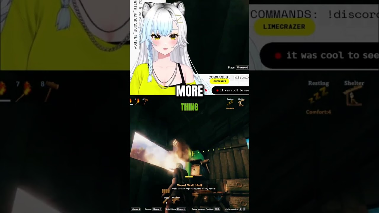 valheim is a DANGEROUS game | #vtuber #twitch #vtuberclips