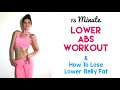 LOWER ABS WORKOUT | Lose Belly Fat!!!