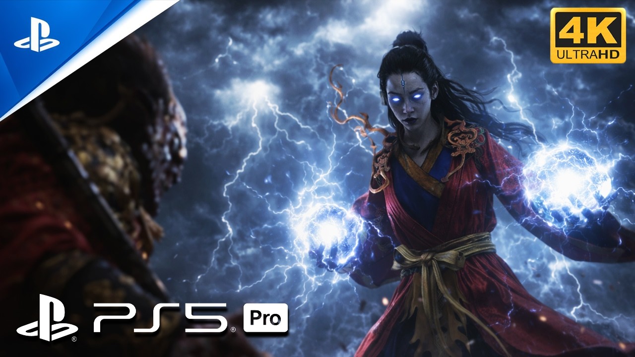 This Thunder Sorceress Controls the Sky – Black Myth: Wukong (PS5 Pro 4K 60FPS