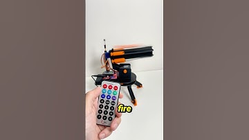 🚀 3D Printed Hack Pack Turret Robot 🚀