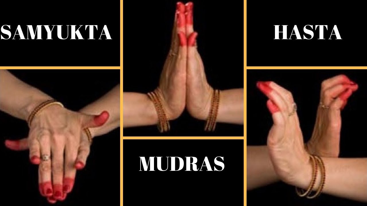 Samyukta Hasta Mudras Double Hand Gestures with Shloka  Classical Dance lessons part 2