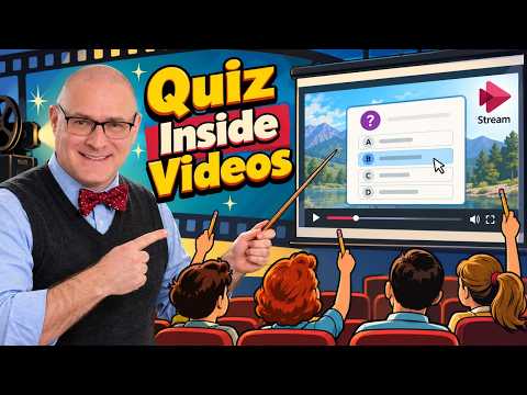 How to Add Forms & Quizzes Inside Microsoft Stream Videos
