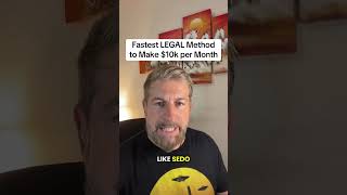 Fastest legal method to make 10k per month from your phone !... #Shorts #legit.side.hustles