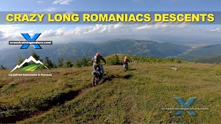 Ridiculously long Romaniacs downhill run︱Cross Training Enduro