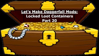 Lets Make Daggerfall Mods, Locked Loot Containers Part 20 Getting Room Context With Physics Overlap