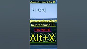 Phone & Email Symbol in ms word | Microsoft word short Keys | Ms Word symbols