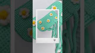 Tutorial Tas Rajut Baguette Daisy Sudah Diupload