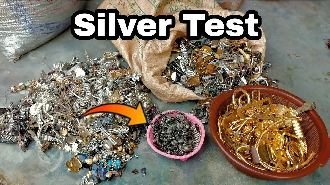 How to Recognize silver from other metal /how to test silver at home in
