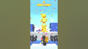 Tiny Run 3D - Gameplay ios,Android (Levels 1-2) #Shorts