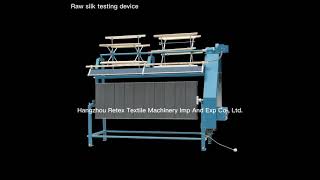 Raw silk testing machines from Hangzhou Retex Textile Machinery Imp And Exp Co.,Ltd.