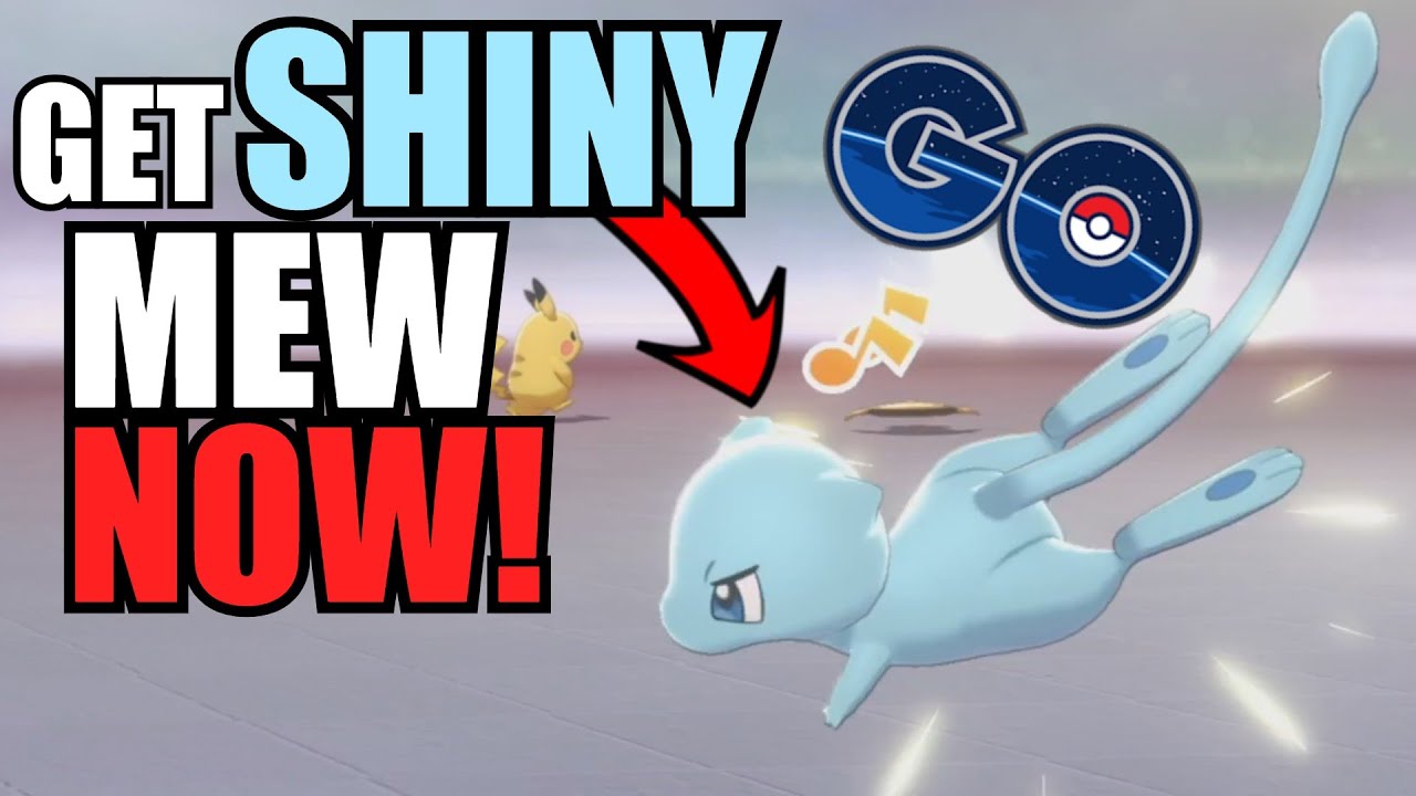 How to release SHINY MEW & ARCEUS in pokemon go