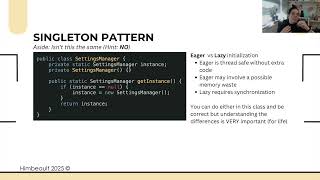 [7.2] Factory, Singleton, Adapter Patterns