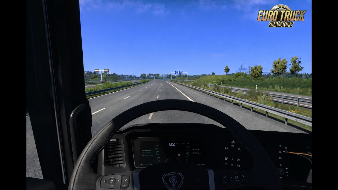 Double Trailer Delivery | ETS 2 1.58 | Beam Eye Tracker | Moza R5