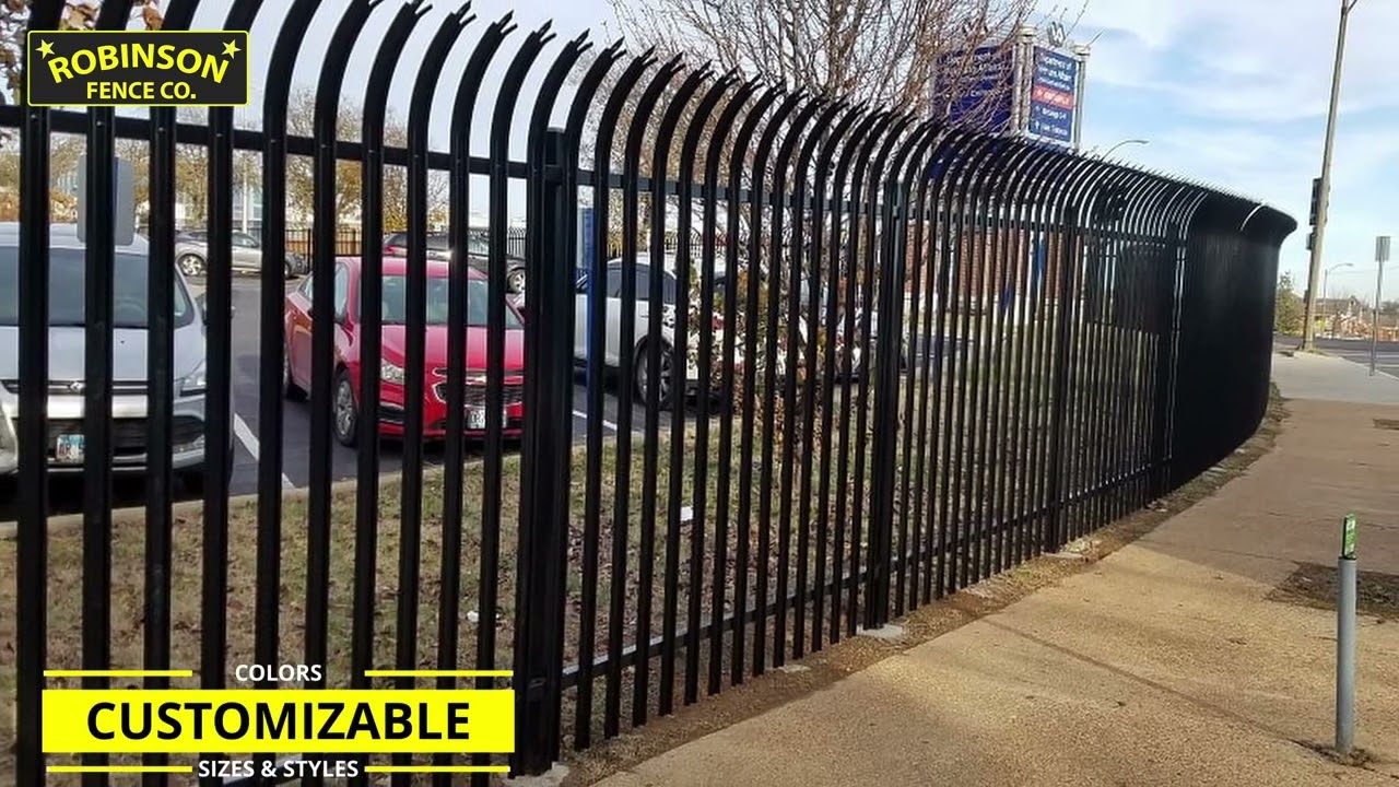 Commercial Ornamental Fence - Robinson Fence