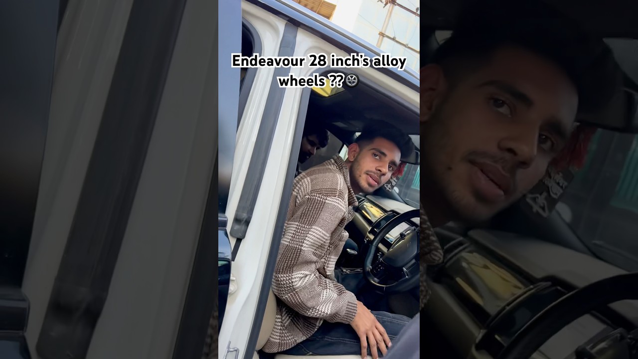 Endeavour with 28 inch’s alloy wheels 🔥 ONLY ONE IN INDIA 🔥❤️