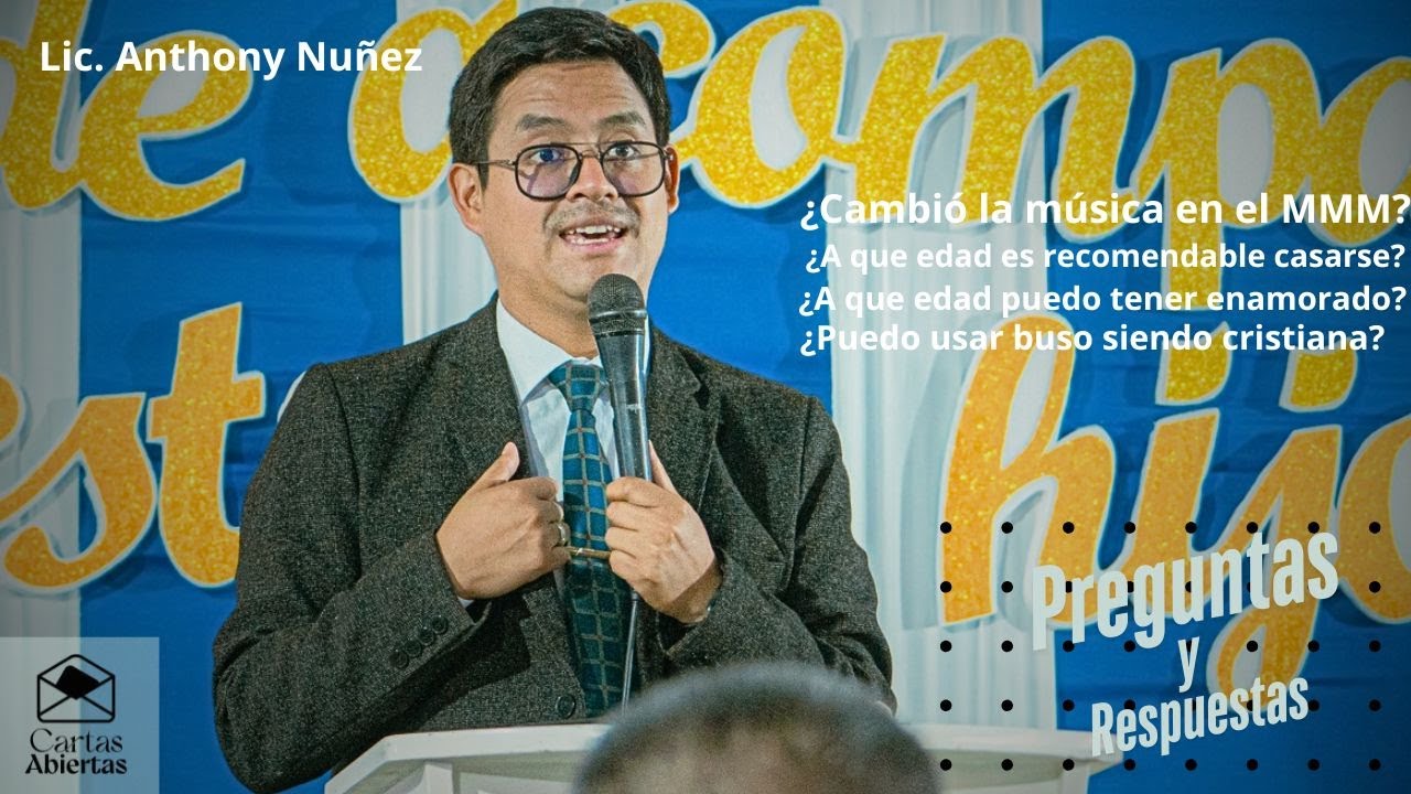 Cartas Abiertas / Preguntas y Respuestas con el Lic. Anthony Nuñez