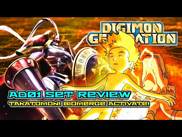 Digimon TCG | AD1 Set Review - Gallantmon's Back! It's Takatomon's