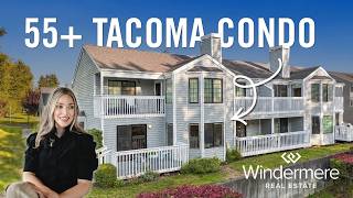 Narrows Reach 55  Condo in Tacoma | 3 Bed, 2 Bath with 2 Decks | 2801 N Narrows Drive Unit E4 Tacoma