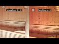 Galaxy S7 vs iPhone 6s 4K Video Comparison INDOOR