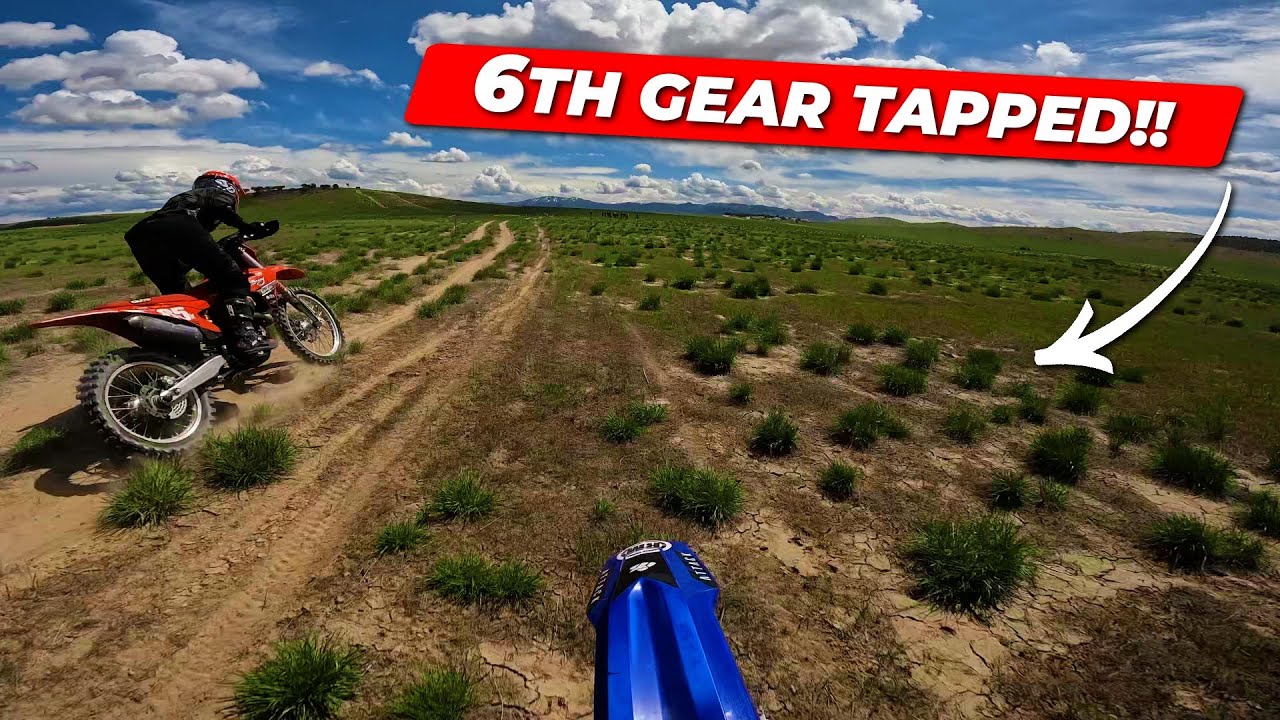 6th Gear Tapped!! Desert Racing On A 2Stroke! On Board With Josh