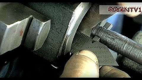 SCREW Thread Cutting Lathe Single Point internal threading