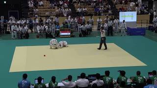 2018IH 男子柔道個人60kg級 3回戦 松田 初芝橋本(和歌山県) 対 兵頭 新田(愛媛県)